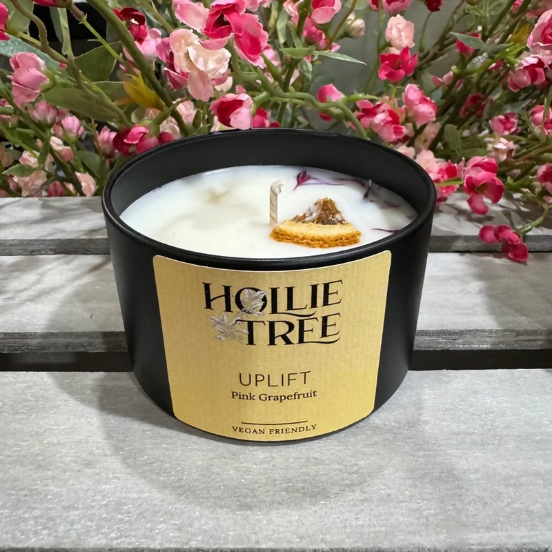 Uplift Candle – Pink Grapefruit Scent