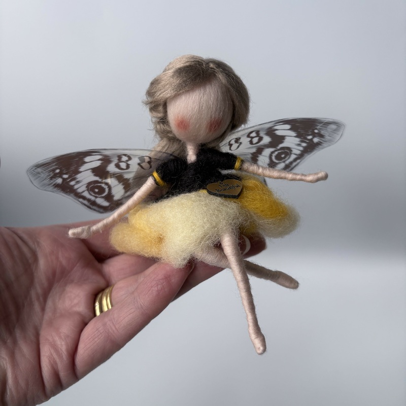 Butterfly Shelf Fairy|Green|Yellow