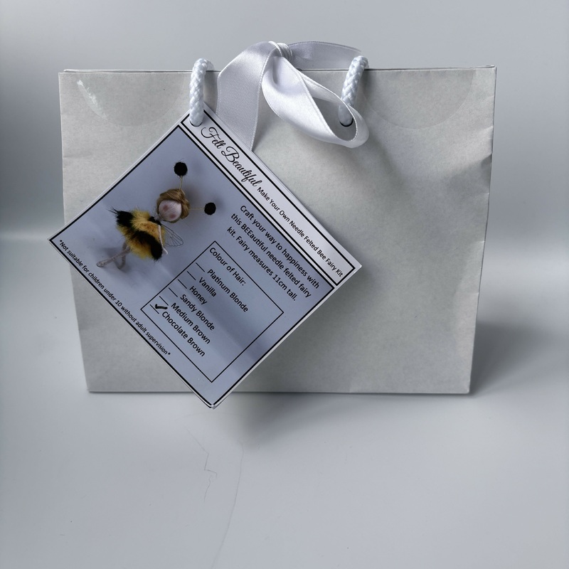 Make Your Own Bee Fairy Kit|Chocolate Brown Hair|Medium Brown Hair