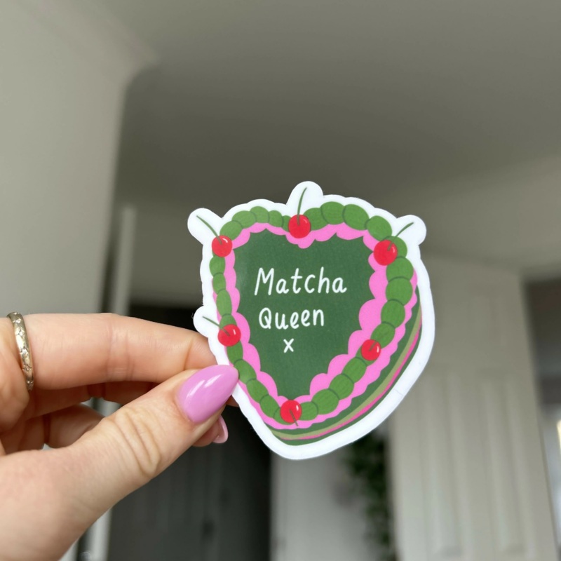 Matcha Queen Sticker
