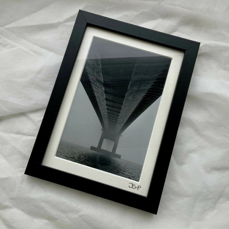 Misty Day on the Humber – Mounted Print