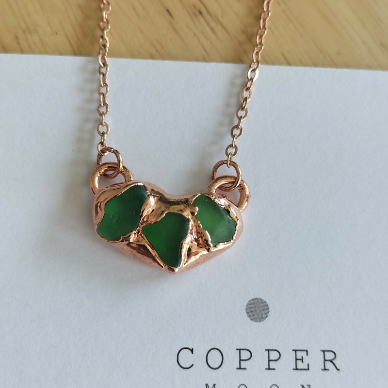 Seaglass Trio Necklace