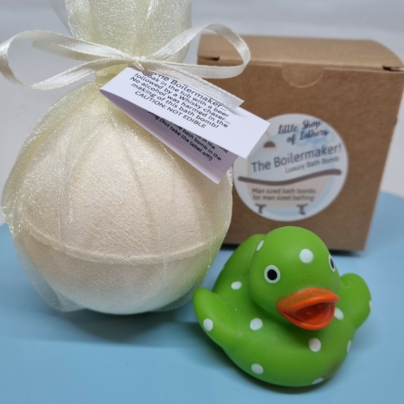 The Boilermaker Man Sized Luxury Bath Bomb