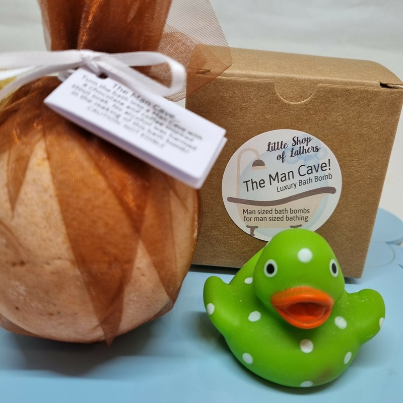 The Man Cave Man Sized Luxury Bath Bomb