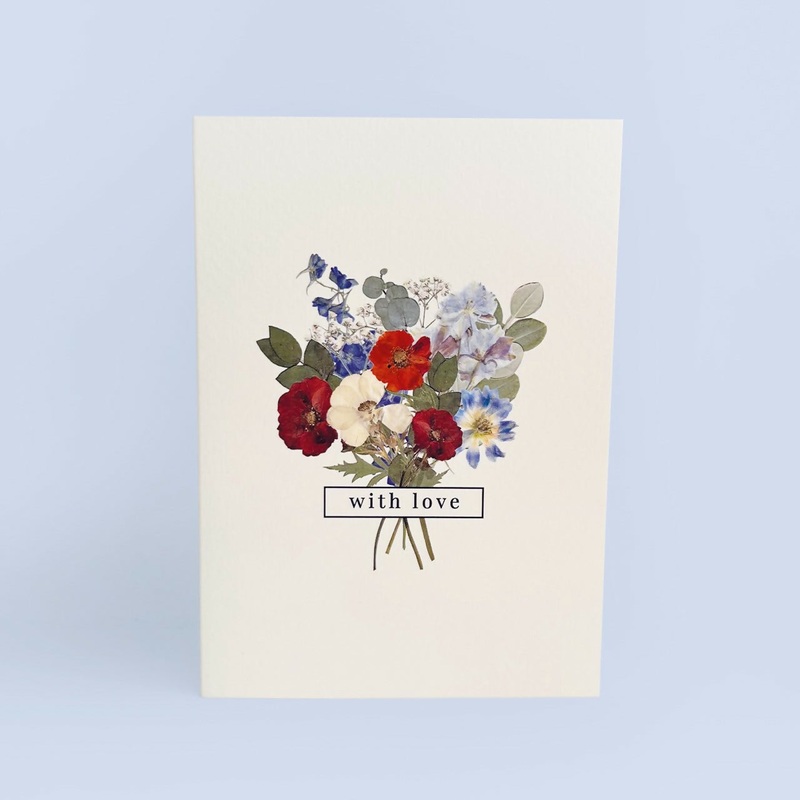 With Love Bouquet Card|With Love Bouquet