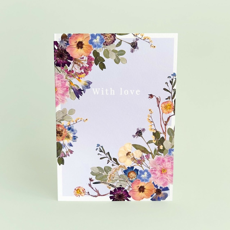 With Love Floral Card|With Love Floral Card