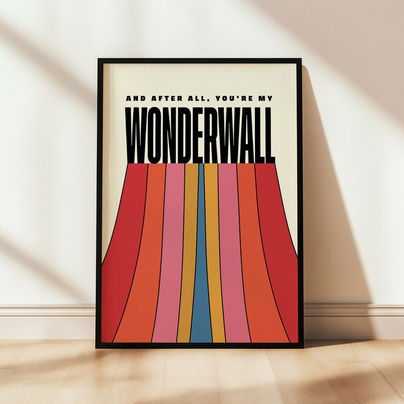 Wonderwall Print|A5|A4|A3
