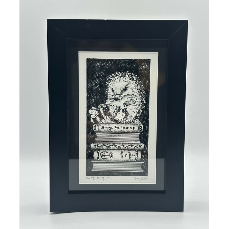 Always Bee Yourself – Framed Limited Edition Print by Jenny Davies