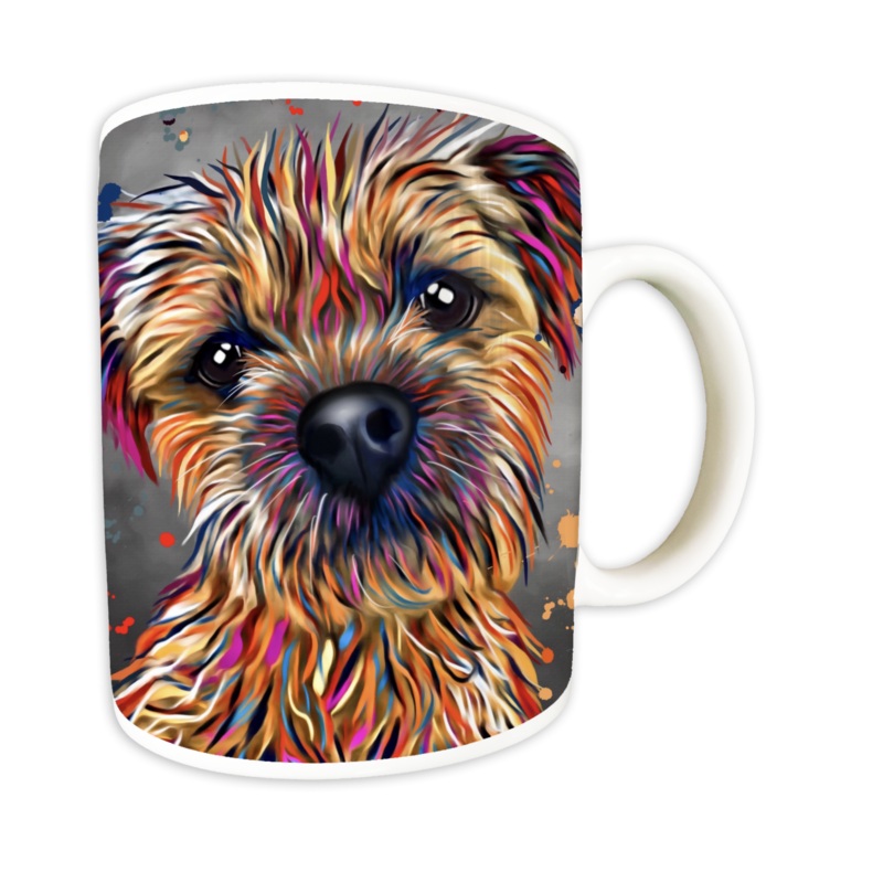 Border Terrier Dog Mug