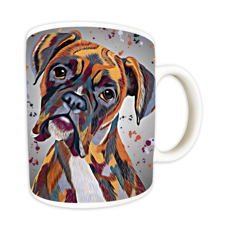 Boxer Dog Mug