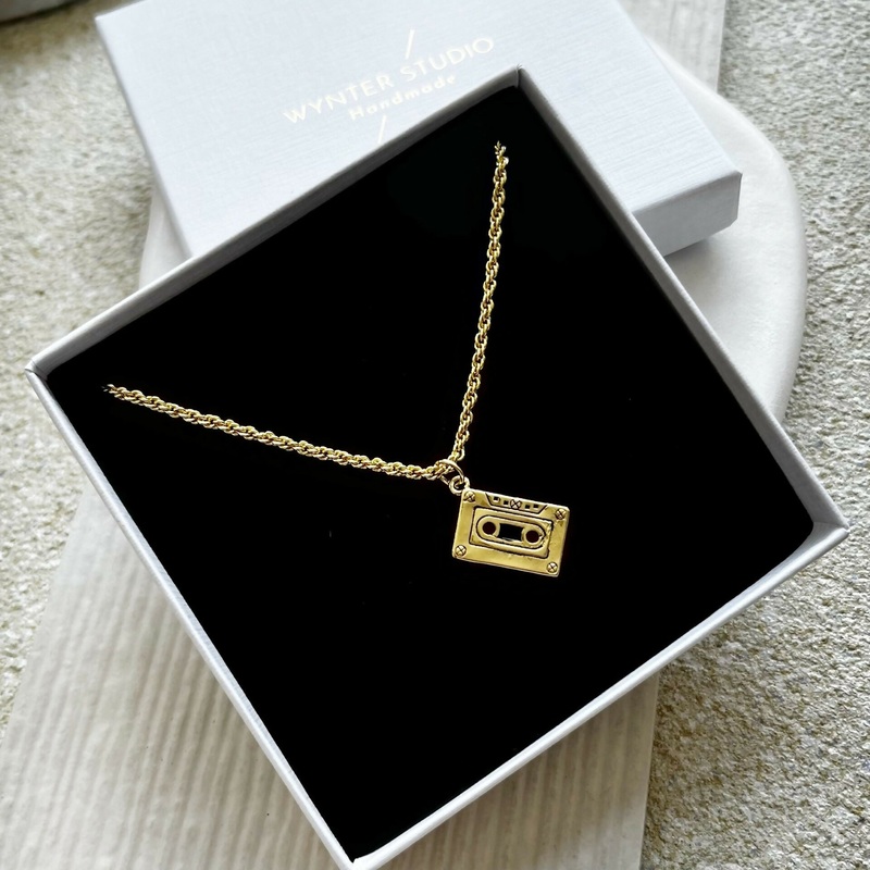Cassette Tape Necklace