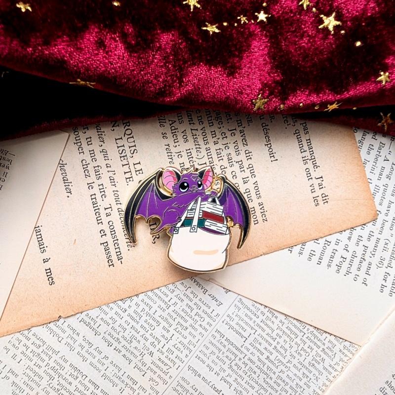 Dawn the Bat Enamel Pin