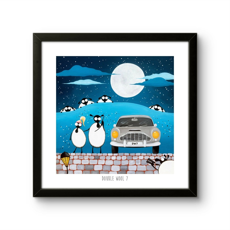 Double Wool 7 – 10 Print|Print only|Black frame|White frame