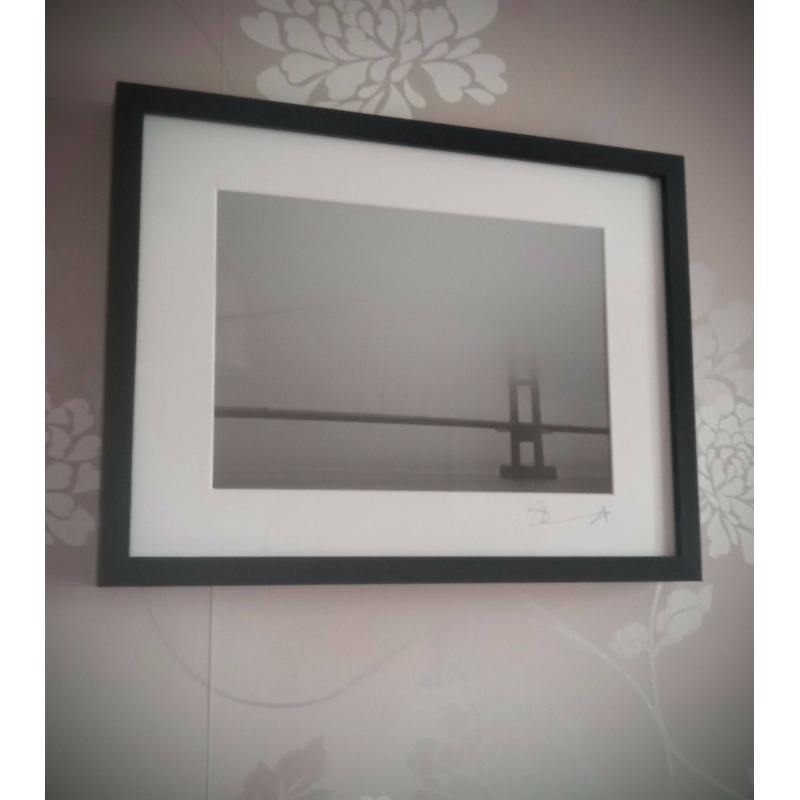 Humber Bridge fog (A4 Frame)