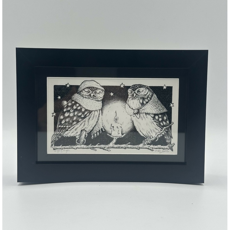 Nighty Night – Framed Limited Edition Print by Jenny Davies