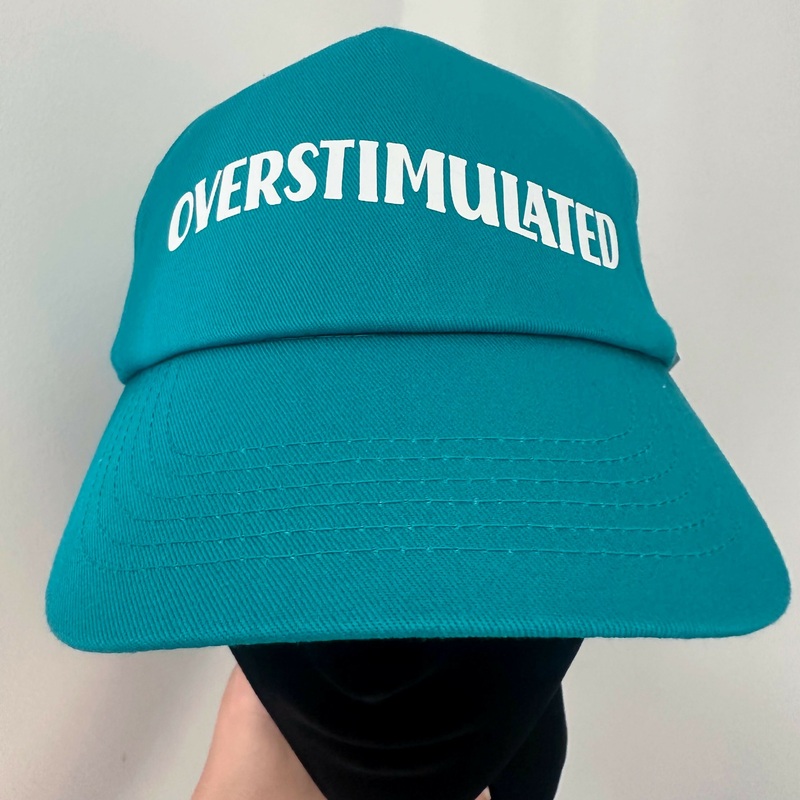 Overstimulated Cotton Baseball Cap