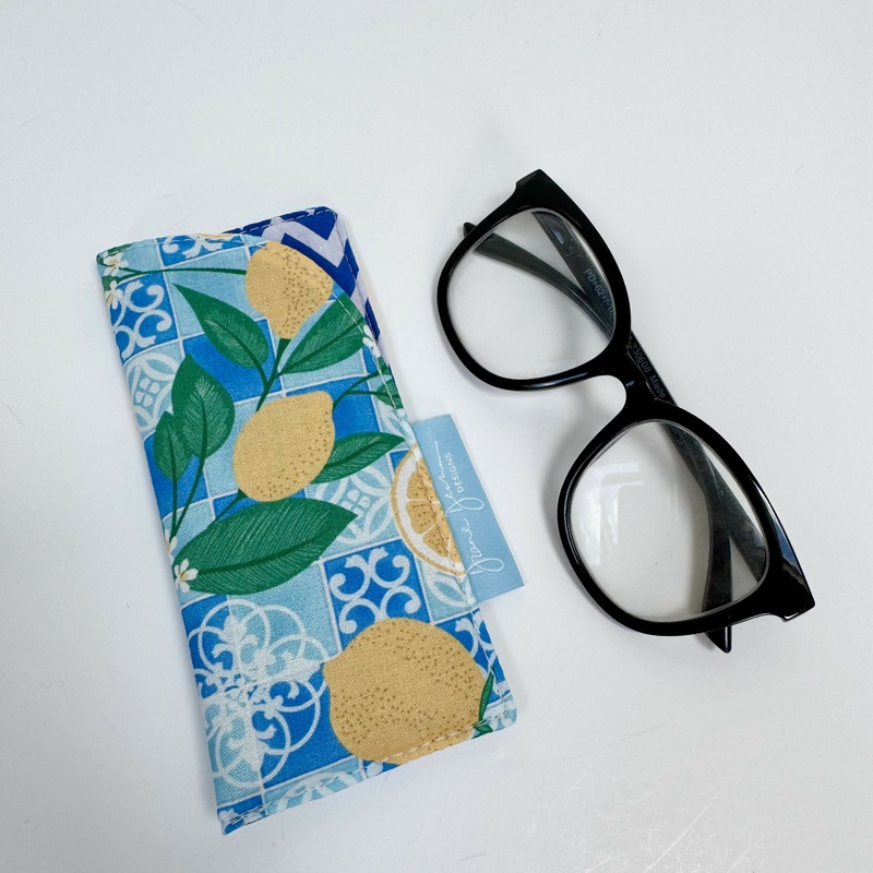 Slip In Glasses Case – Lemons