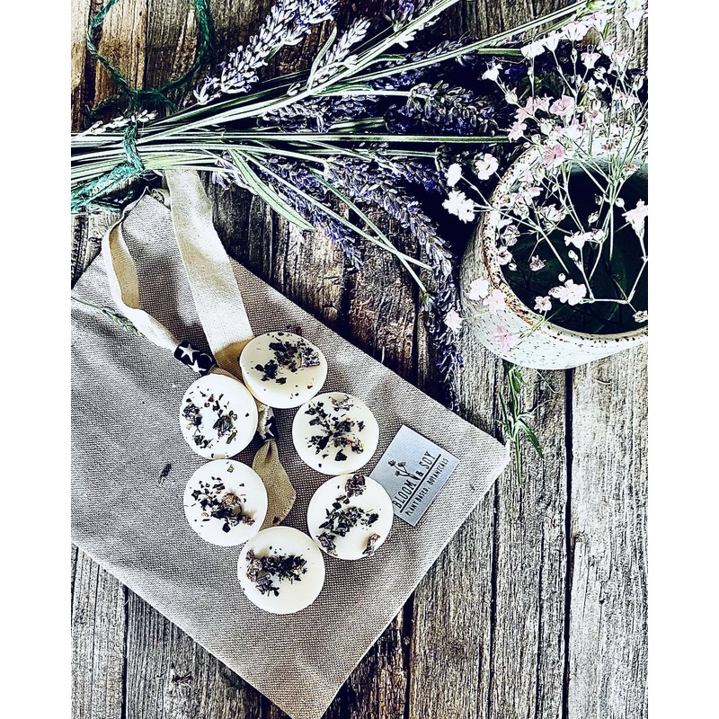 THE OLD TEA PARLOUR, 6 BOTANICAL SOY WAX MELTS