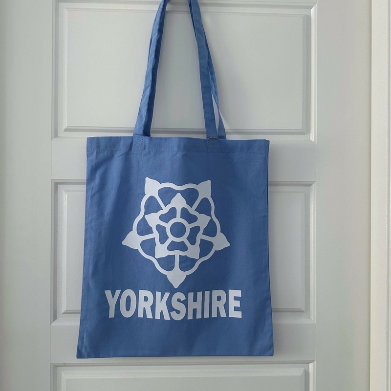 Yorkshire Cotton Tote Bag|Blue