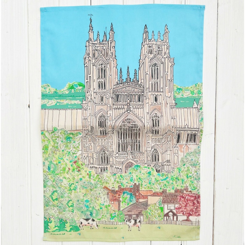 Beverley Minster Organic Cotton Tea Towel
