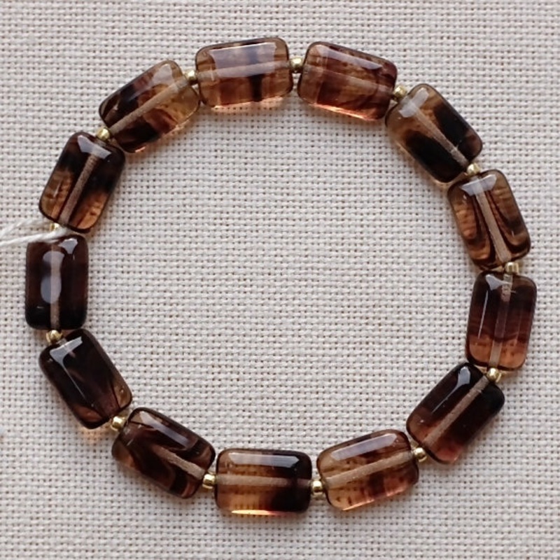 Brown Stretchy Bracelet