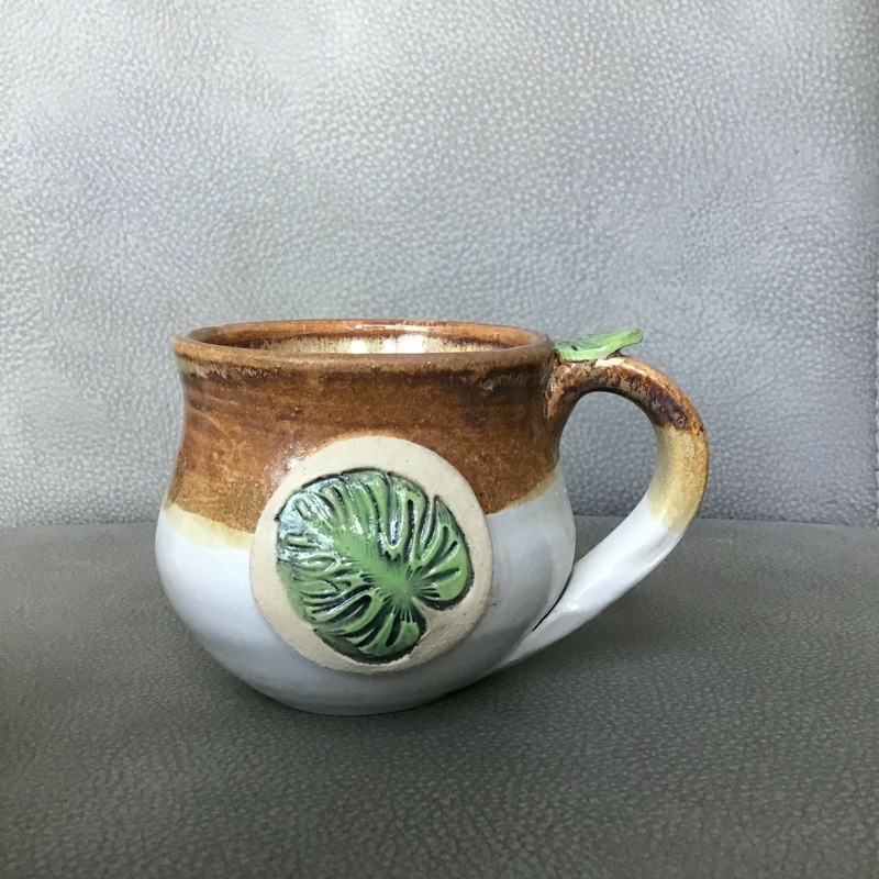 Monstera Leaf Mug|Mug