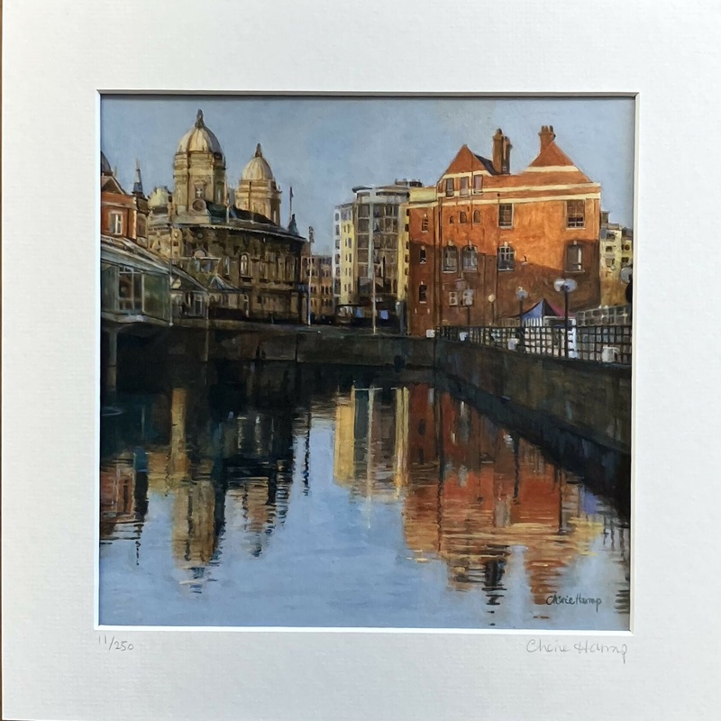 Princes Dock – 9 x 9 Print