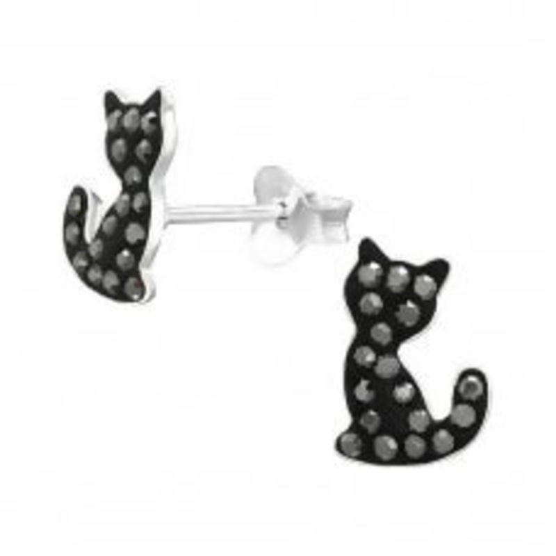 Sparkly Cat Studs|Sparkly Cat Studs