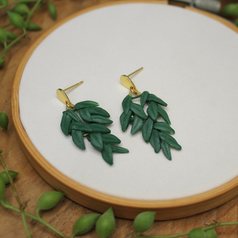 Trailing Zebrina Earrings