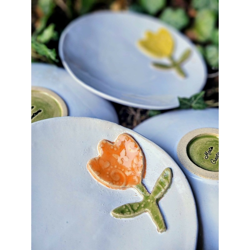 Tulip Dessert Plate