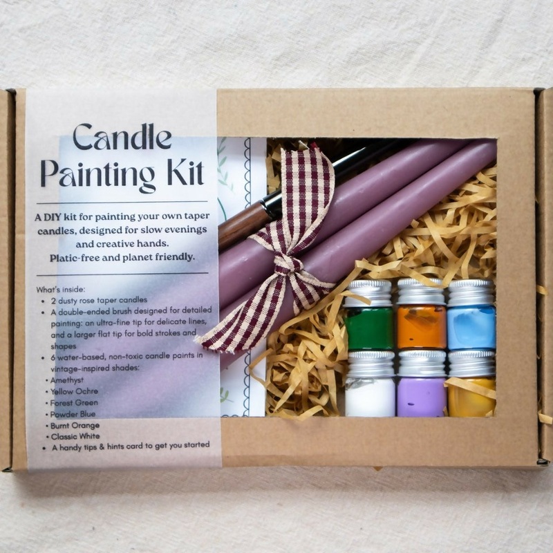 DIY Candle Painting Kit