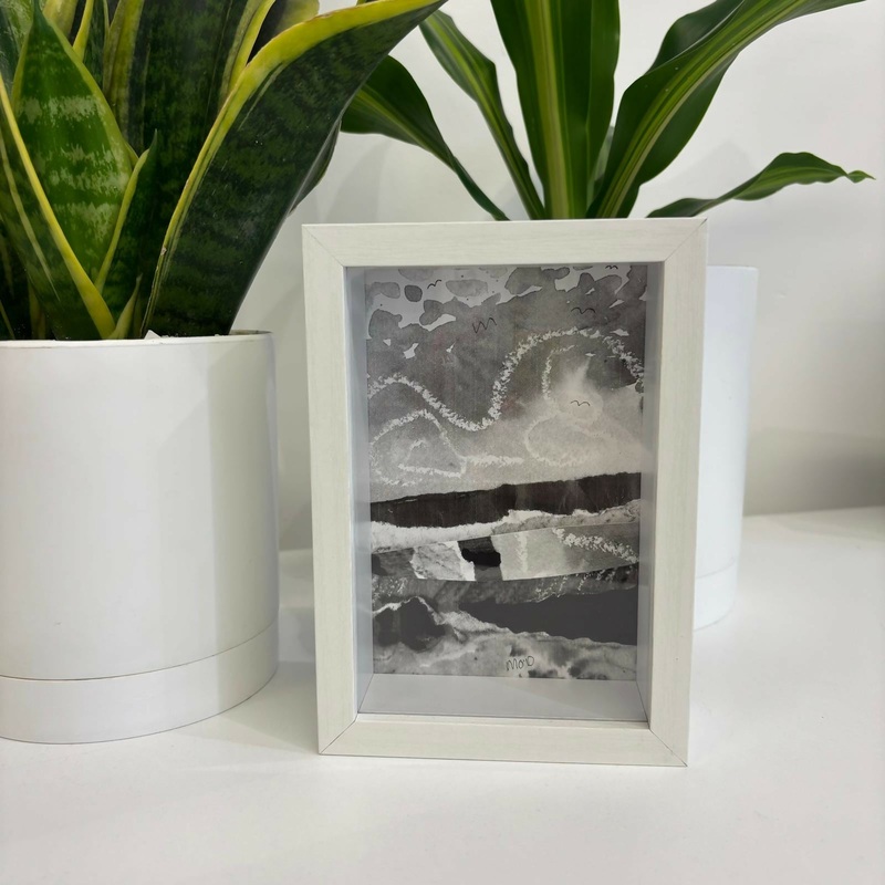 Framed Monochrome Scene – Multiple Designs