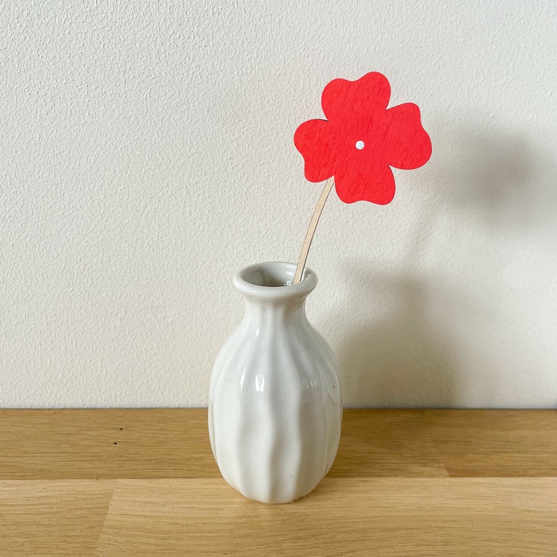 Mini Wooden Coral Flower
