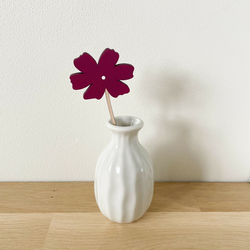 Mini Wooden Plum Flower