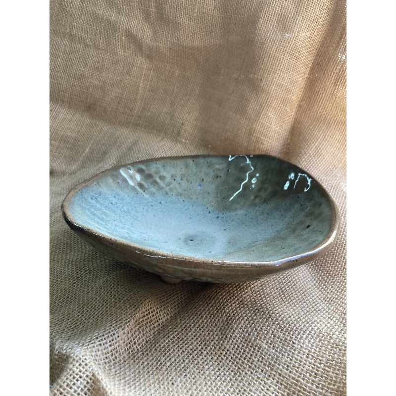 Sea-Fern Reach Stoneware Bowl