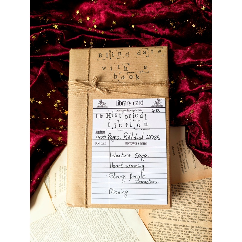 Blind date with a book – Historical Fiction 413