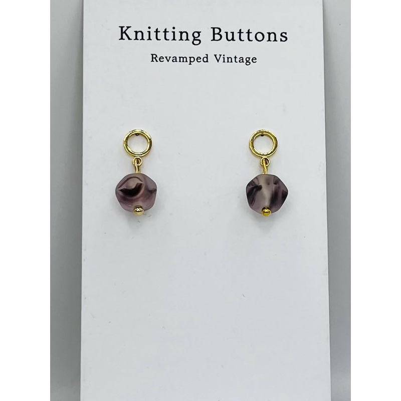 Revamped Vintage Earrings – Circle Small Stud