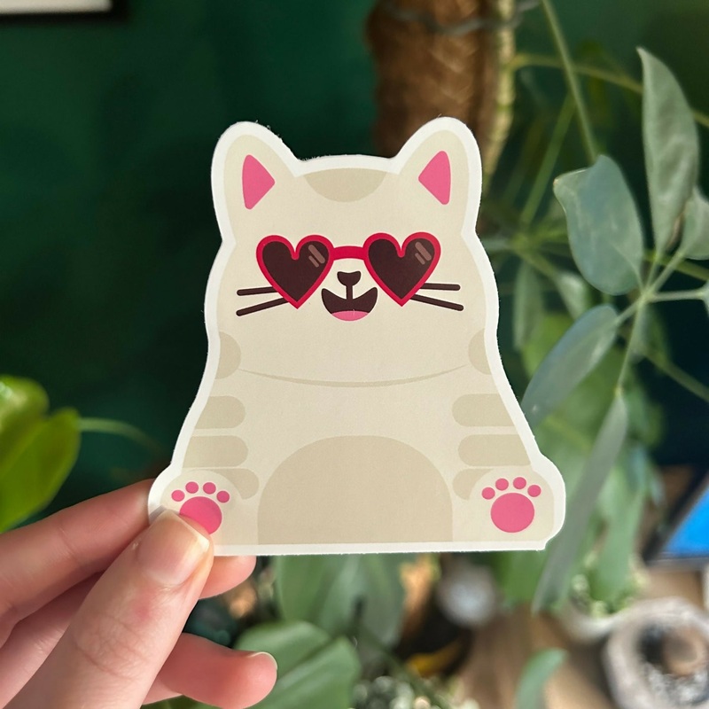 Smitten Kitten sticker