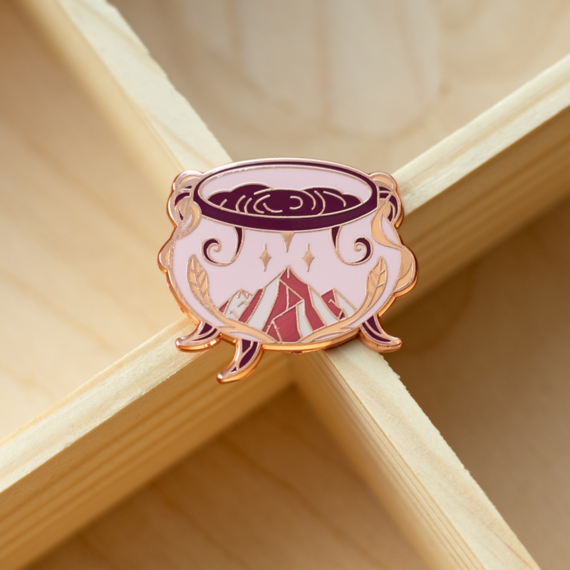 Cauldron Enamel Pin