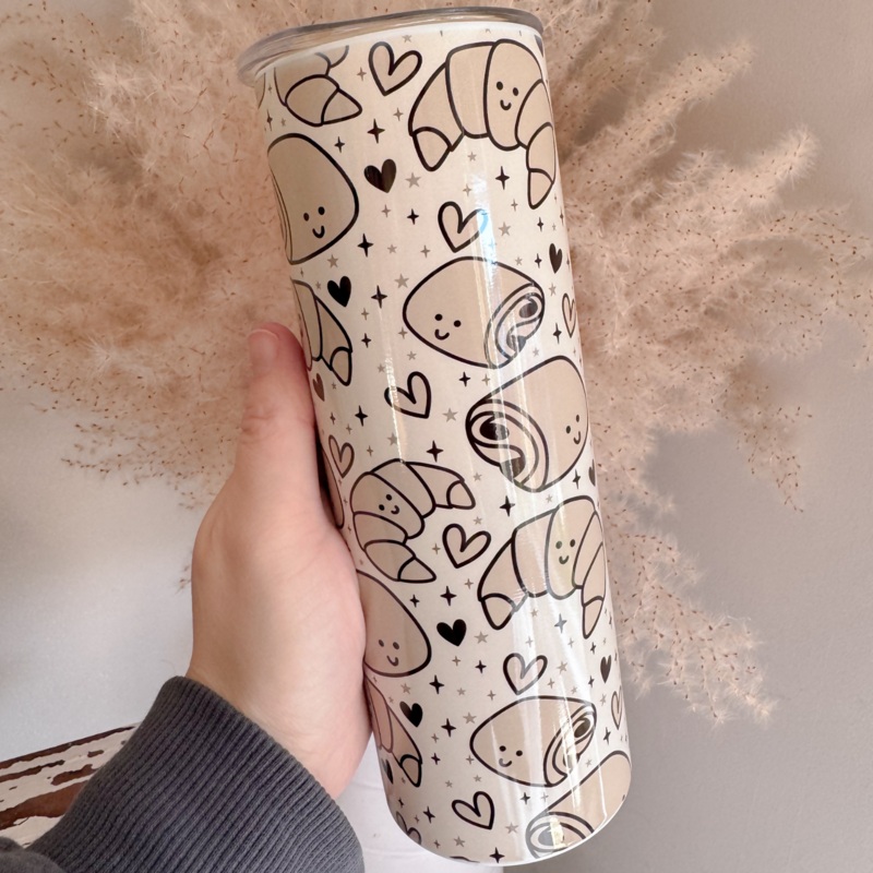 Cute Pastries 20oz Stainless Steel Tumbler