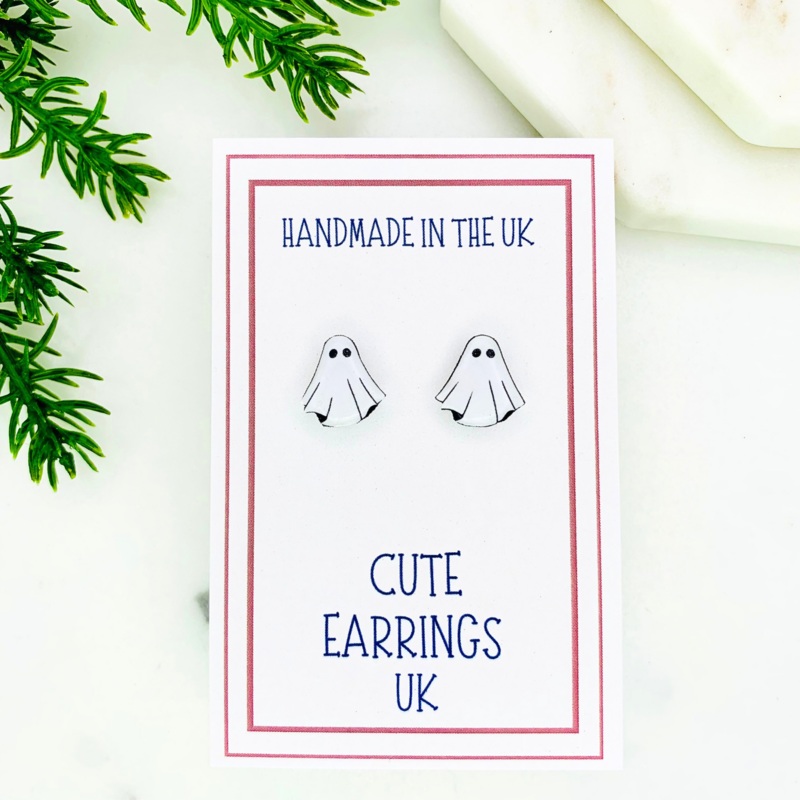 Ghost 2 Stud Earrings