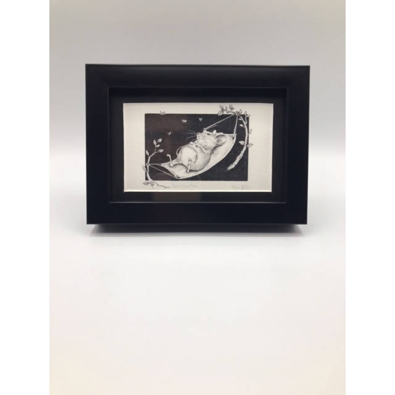 Hammock Time – Framed Limited Edition Print by Jenny Davies