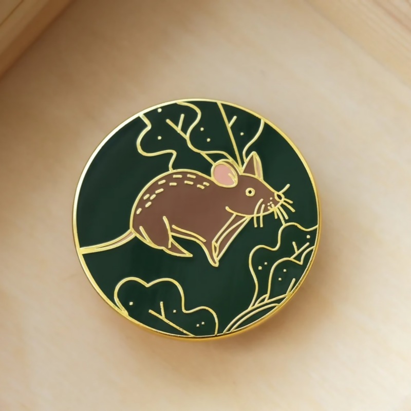 Mouse Enamel Pin