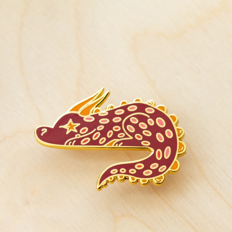 Nimbus the Dragon Enamel Pin