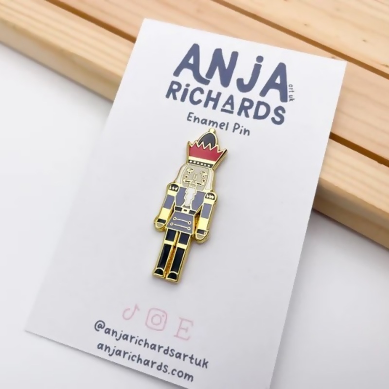 Nutcracker Enamel Pin