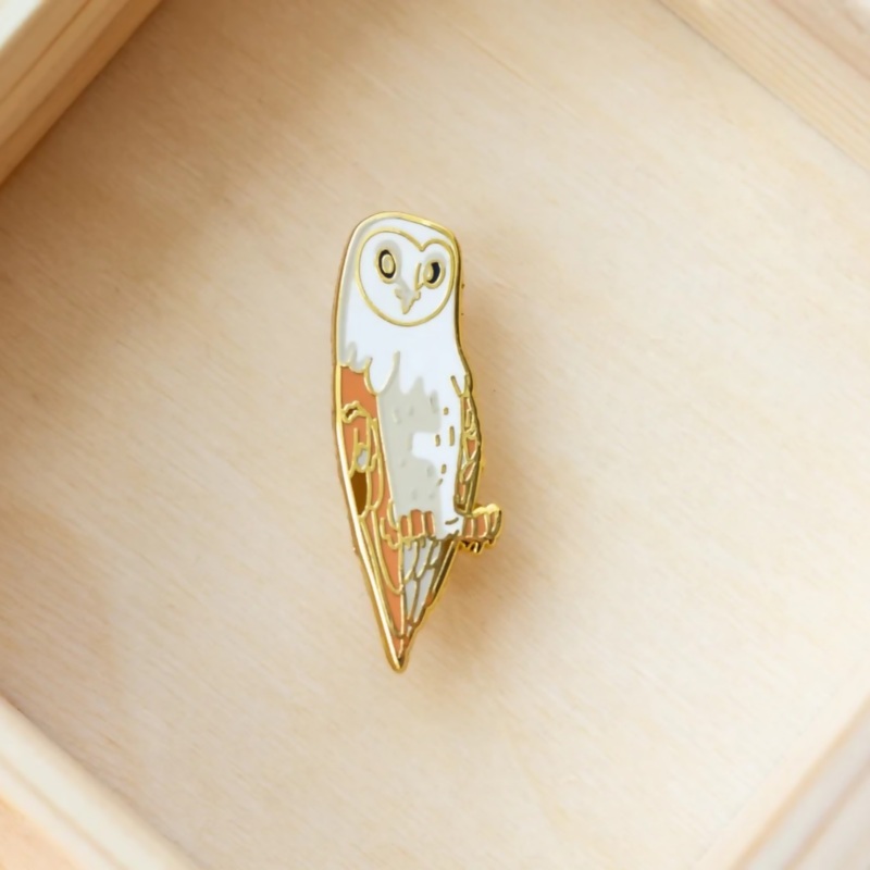 Owl Enamel Pin