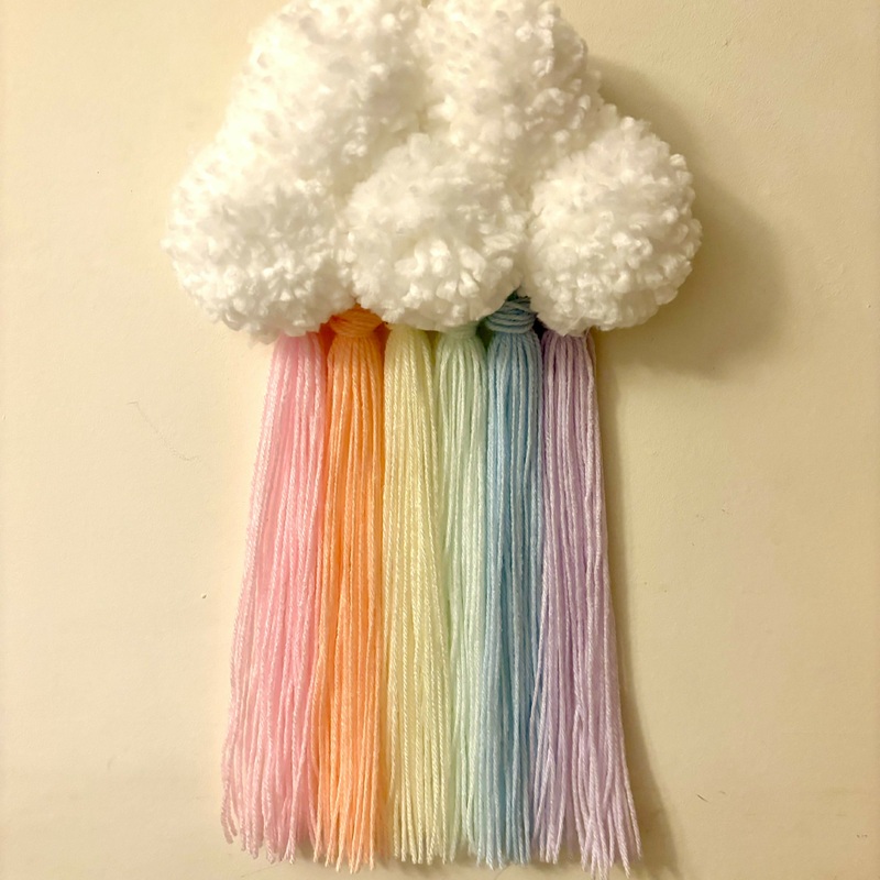 Rainbow Cloud Wall Decoration|Brights|Pastels