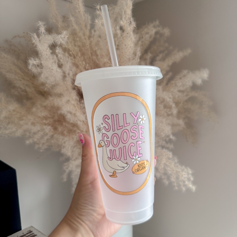 Silly Goose Juice 24oz Cold Cup