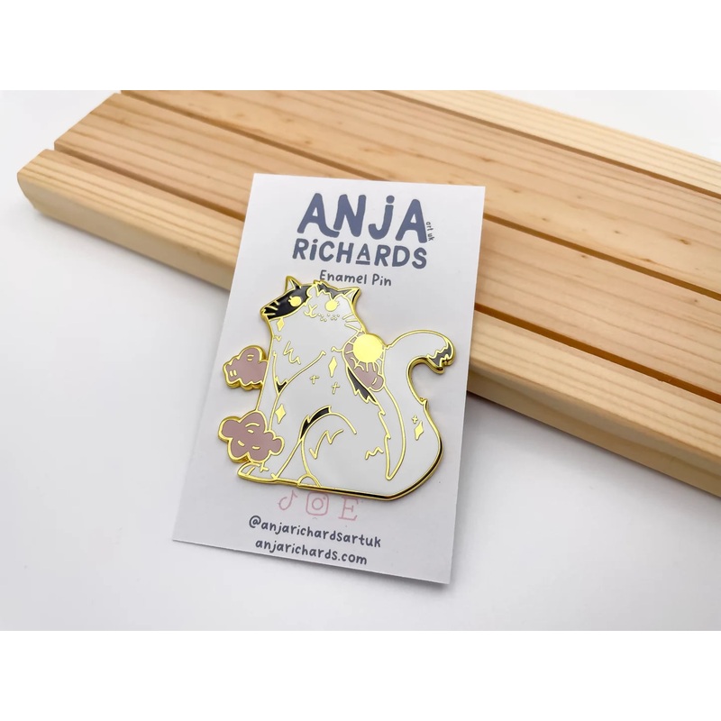 Skye & Sun Enamel Pin