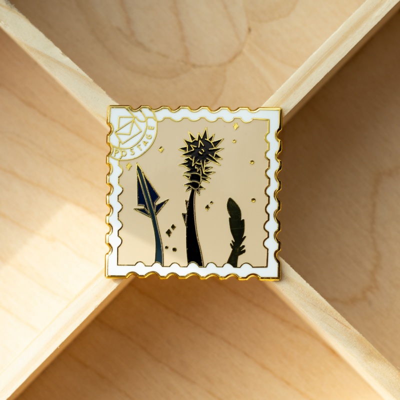 Tails of the Sky Enamel Pin